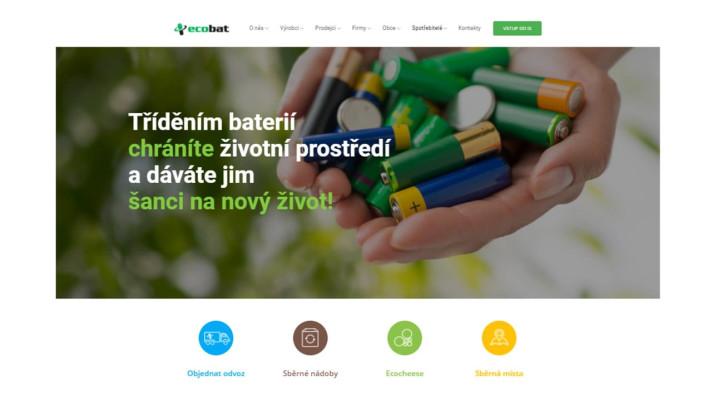 Informace o recyklaci baterií i praktický servis přehledně a pohromadě na novém webu ECOBATu Informace o recyklaci baterií i praktický servis přehledně a pohromadě na novém webu ECOBATu