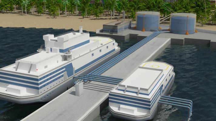 Projekt optimalizované plovoucí jaderné elektrárny bude hotov letos v květnu Projekt optimalizované plovoucí jaderné elektrárny bude hotov letos v květnu