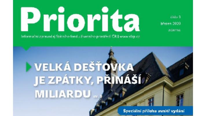Březnová Priorita patří vodě Březnová Priorita patří vodě