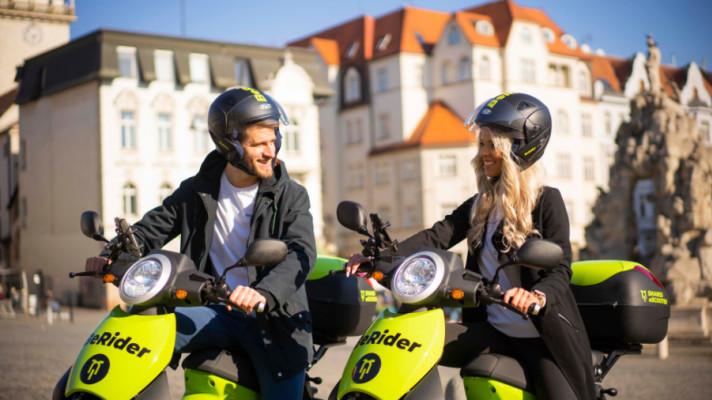 Sdílené elektrické skútry BeRider brzy odstartují i v Brně Sdílené elektrické skútry BeRider brzy odstartují i v Brně