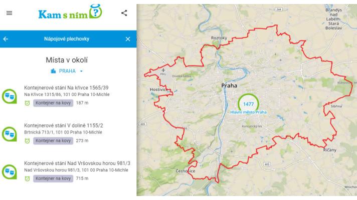 V Praze přibývají šedé kontejnery na kovové obaly V Praze přibývají šedé kontejnery na kovové obaly