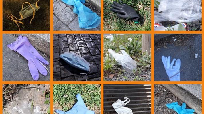 Neodhazujte použité roušky na ulici, prosí Pražské služby Pražany Neodhazujte použité roušky na ulici, prosí Pražské služby Pražany