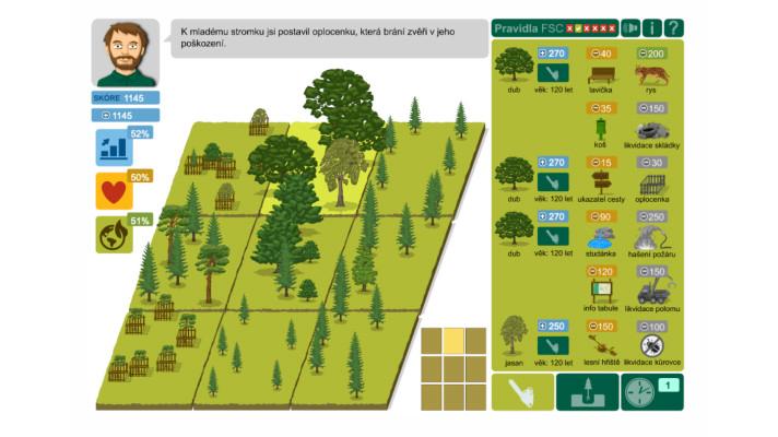 FSC ČR připravila novou verzi populární webové hry Lesaria. Nově i v angličtině FSC ČR připravila novou verzi populární webové hry Lesaria. Nově i v angličtině