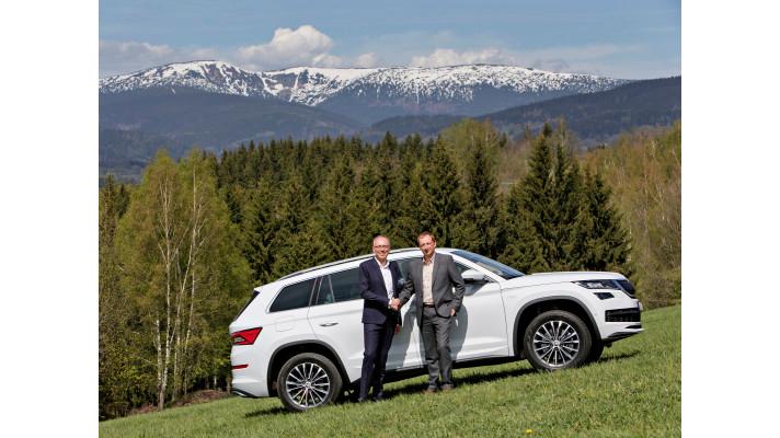 ŠKODA KODIAQ ve službách Krkonošského národního parku ŠKODA KODIAQ ve službách Krkonošského národního parku
