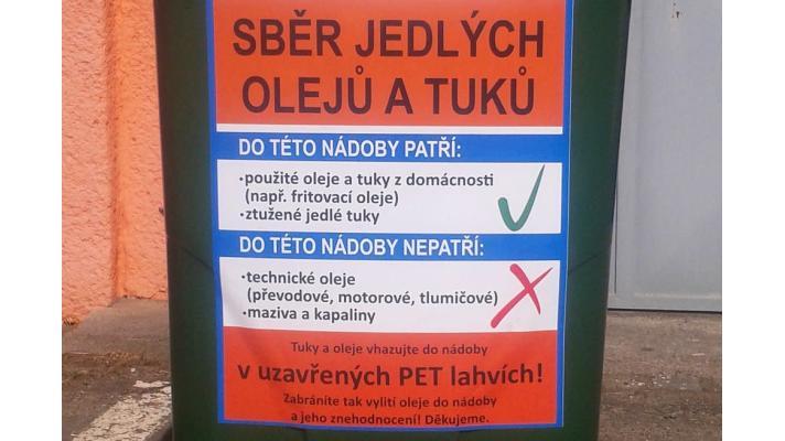 Tuktejner - recyklace jedlého oleje Tuktejner - recyklace jedlého oleje