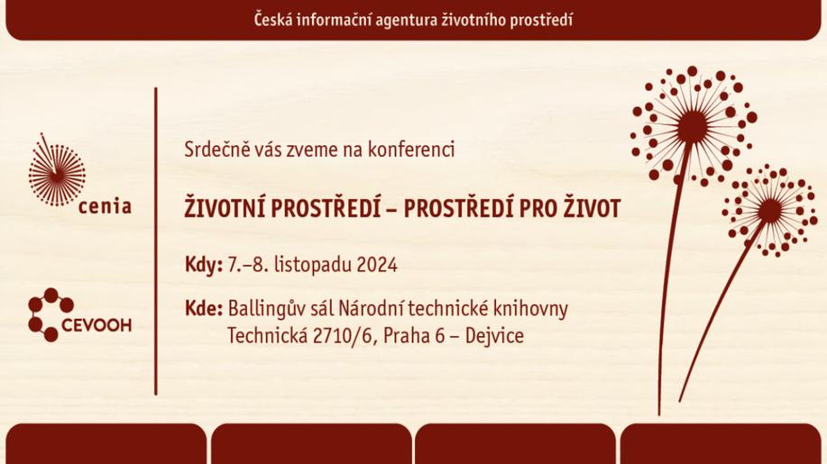 Videozáznam z konference Životní prostředí - prostředí pro život 2024