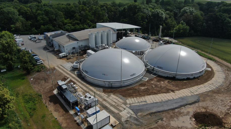 Energy financial group zahájila výrobu biometanu v největší bioplynové stanici na Jižní Moravě EFG Vyškov BPS