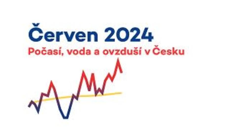Počasí, voda a ovzduší v ČR Červen 2024