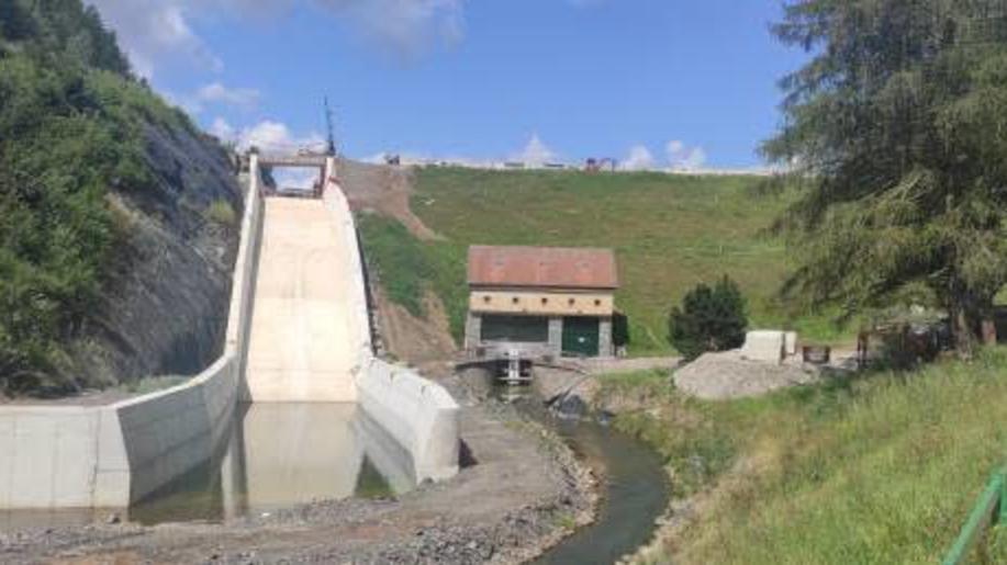 Rekonstrukce vodní nádrže Letovice se blíží do finále