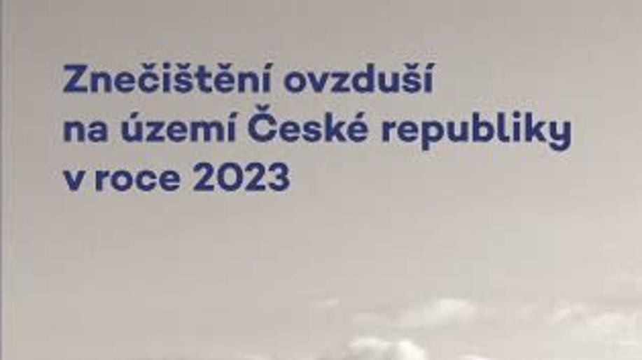 Znečištění ovzduší na území České republiky v roce 2023