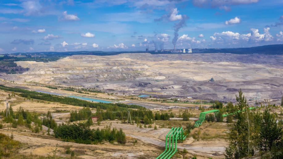 Těžba uhlí v dole Turów: přes 30 let za sebou, 20 před sebou. A česká voda stále odtéká