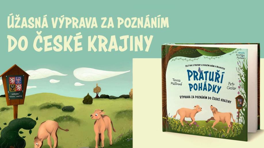 Děti se mohou těšit na Pratuří pohádky. Příběh milovické rezervace pro ně do knihy převyprávěli popularizátoři vědy