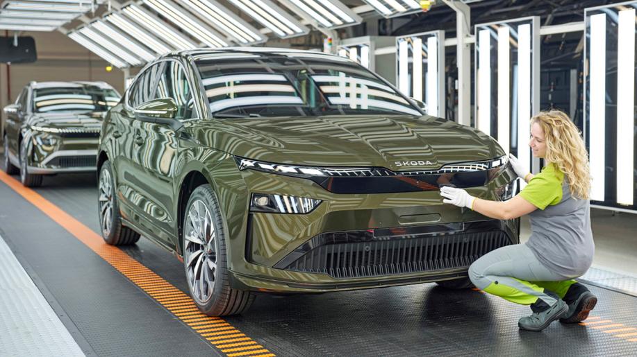 Škoda Auto zahájila výrobu nových modelů Enyaq a Enyaq Coupé